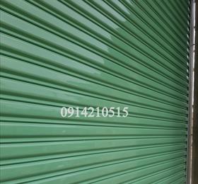 Cửa cuốn siêu trường thép mạ màu dầy 1ly