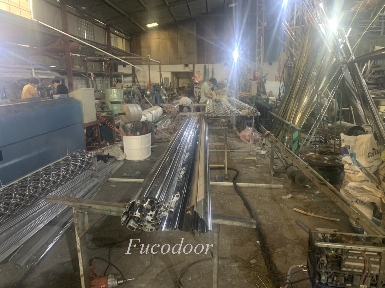 Lắp đặt cửa cuốn Mắt Võng, Cửa cuốn Mắt Võng INOX tại Hưng Yên