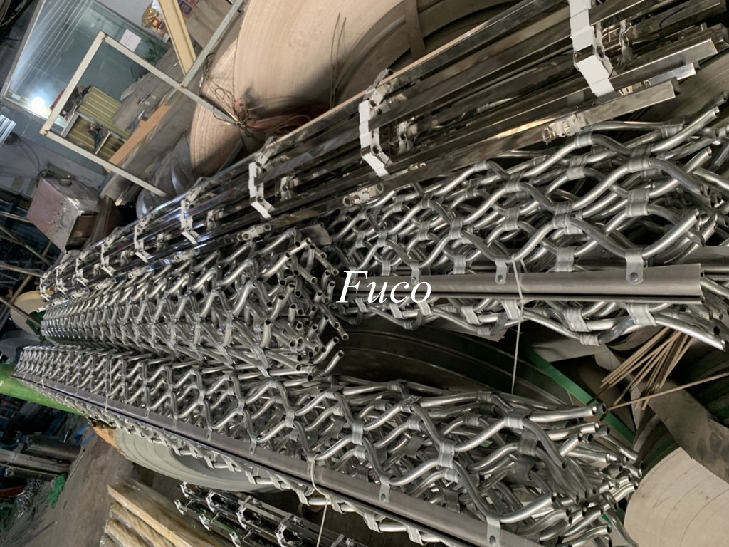 Lắp đặt cửa cuốn Mắt Võng, Cửa cuốn Mắt Võng INOX tại Hưng Yên