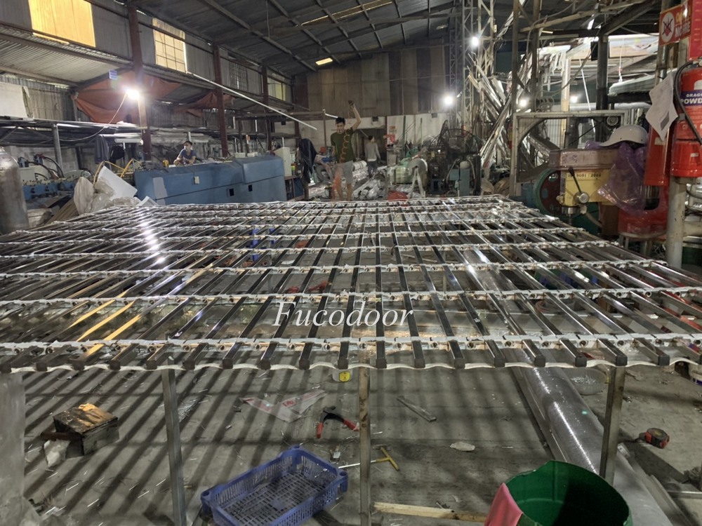 Giá cửa cuốn lưới song ngang, cửa cuốn ngang, Cửa cuốn Song Ngang tại Vĩnh Phúc