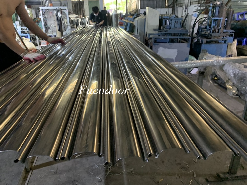Báo giá cửa cuốn nhà xưởng, Cửa cuốn siêu trường 1,2ly, Cửa cuốn Siêu Trường INOX tại Nghệ An