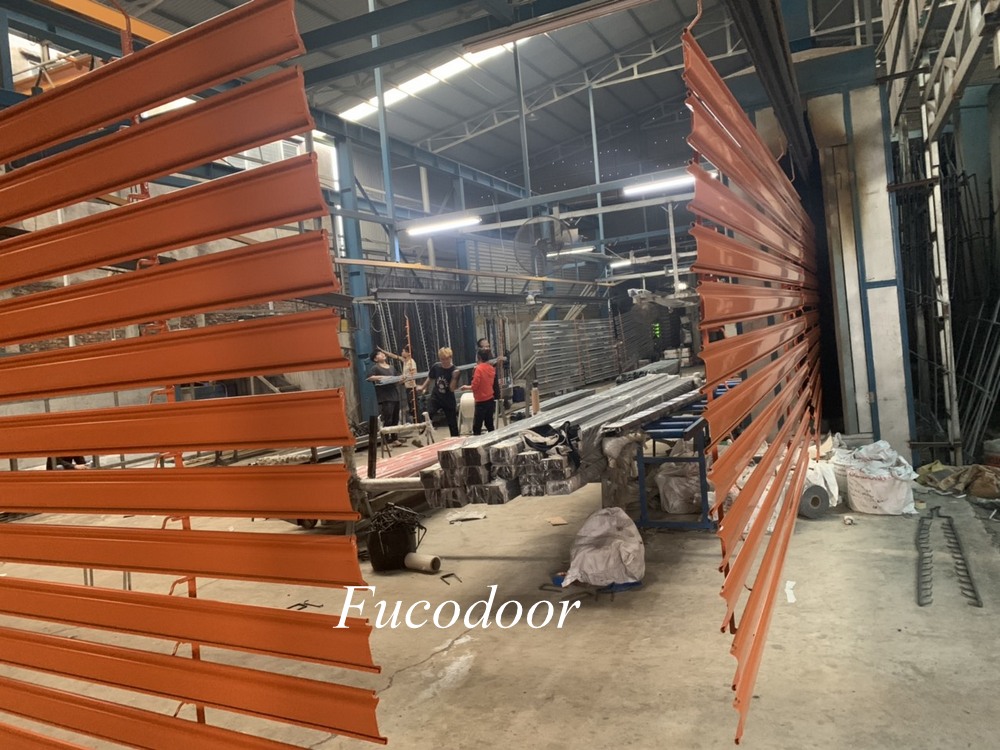 Báo giá cửa cuốn nhà xưởng, Cửa cuốn siêu trường 1,2ly, Cửa cuốn Siêu Trường tại Nghệ An