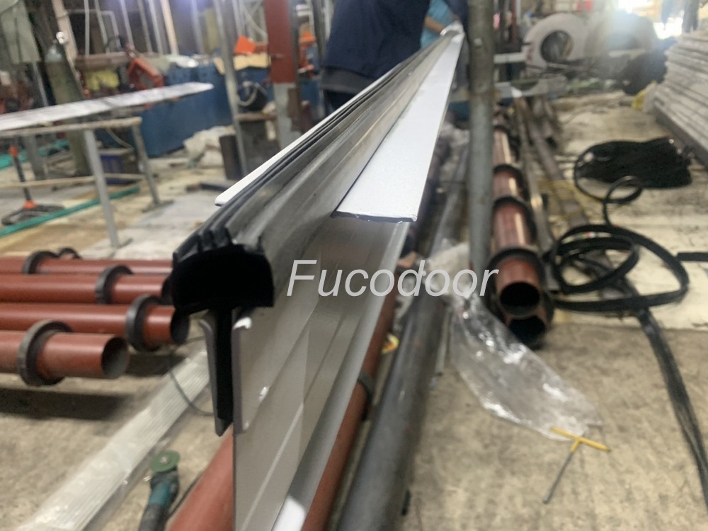 cửa cuốn nhà xưởng, Cửa cuốn siêu trường thép mạ màu, Cửa cuốn siêu trường sơn tĩnh điện, Cửa cuốn siêu 