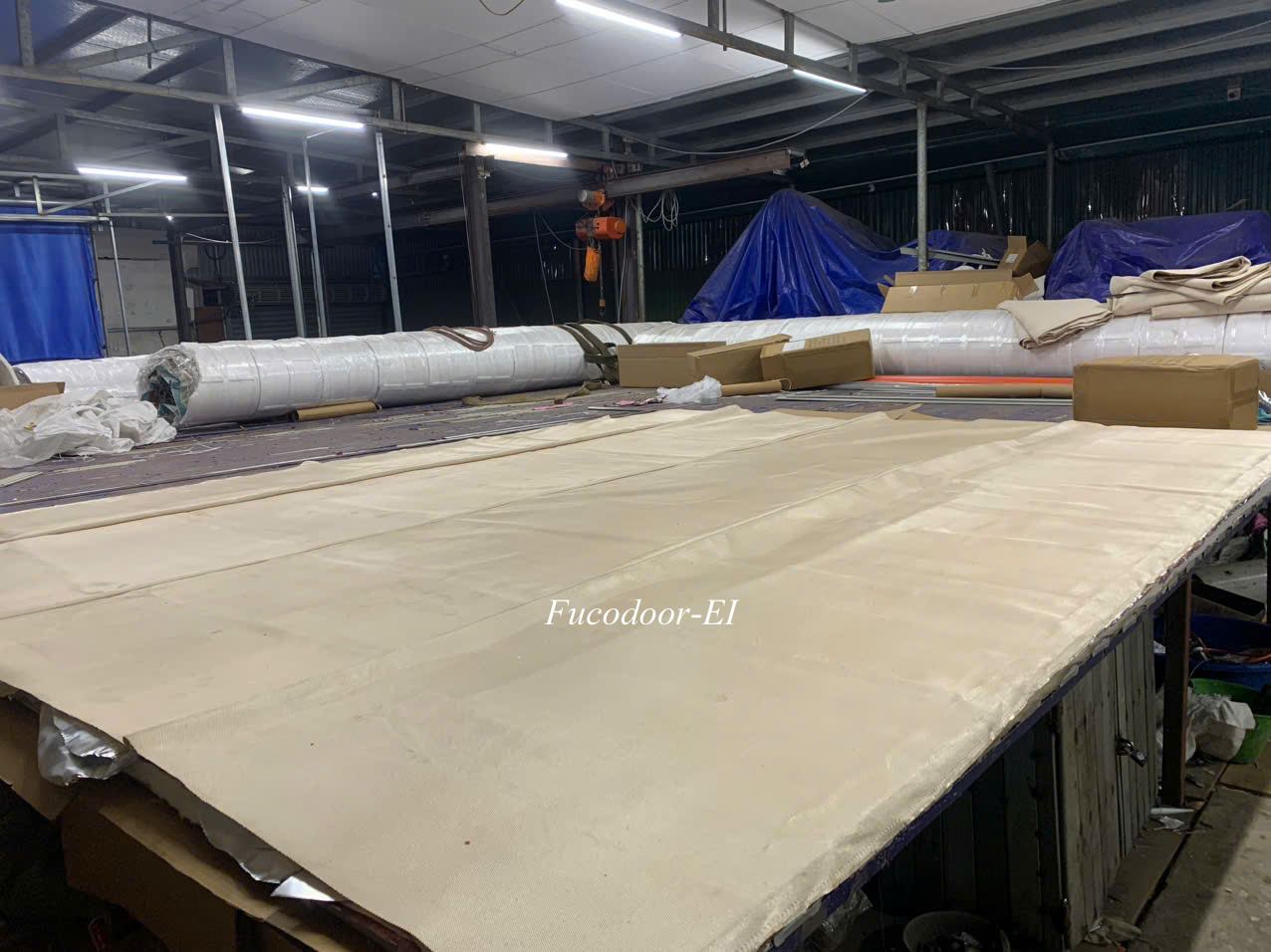 Cửa cuốn chống cháy, ngăn cháy, cách nhiệt EI 60 phút