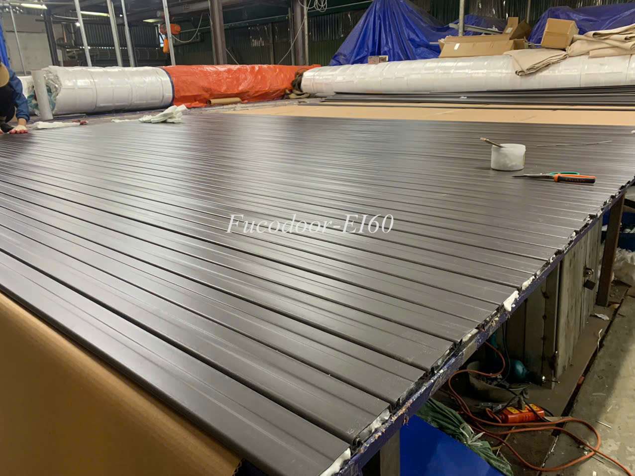 Cửa cuốn chống cháy, ngăn cháy, cách nhiệt EI 60 phút
