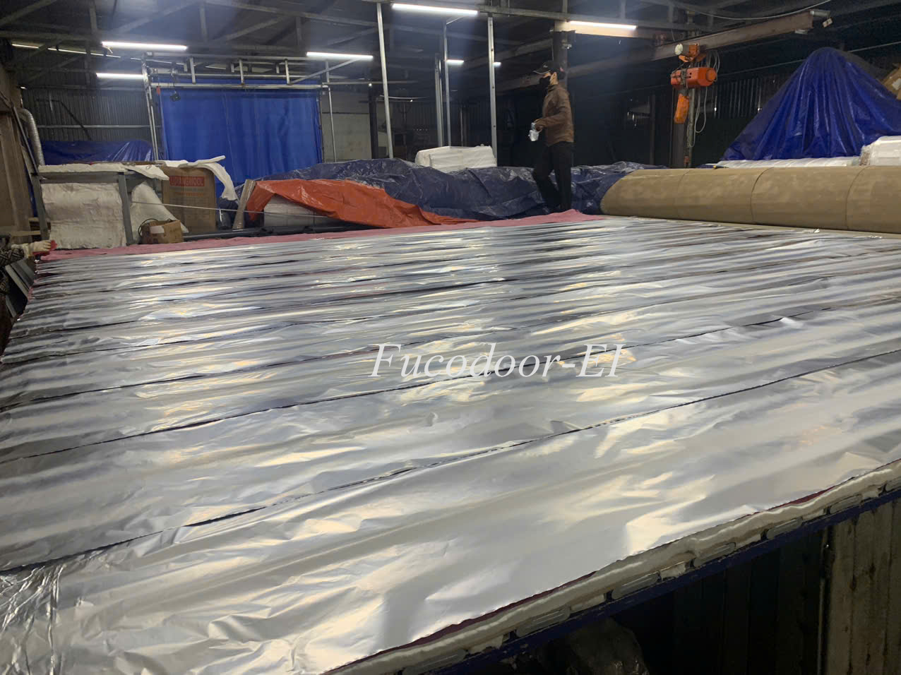 chống cháy cách nhiệt EI, Fuco, cửa cuốn chống cháy EI, như cửa cuốn ngăn cháy, chống cháy cách nhiệt