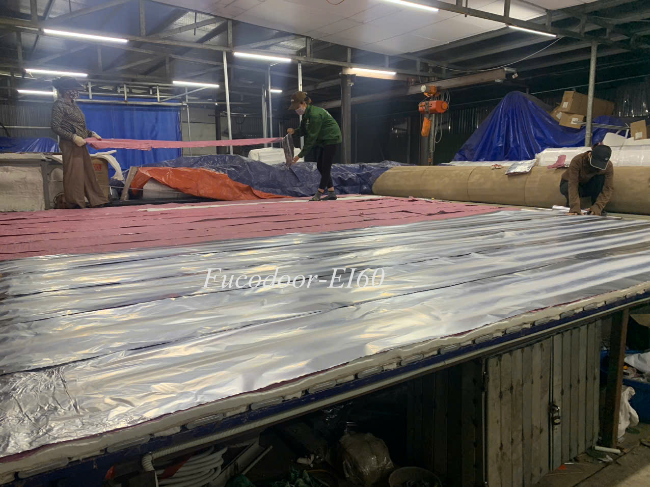Cửa cuốn ngăn cháy EI, cửa cuốn ngăn cháy cách nhiệt EI60, EI70, Cửa cuốn ngăn cháy