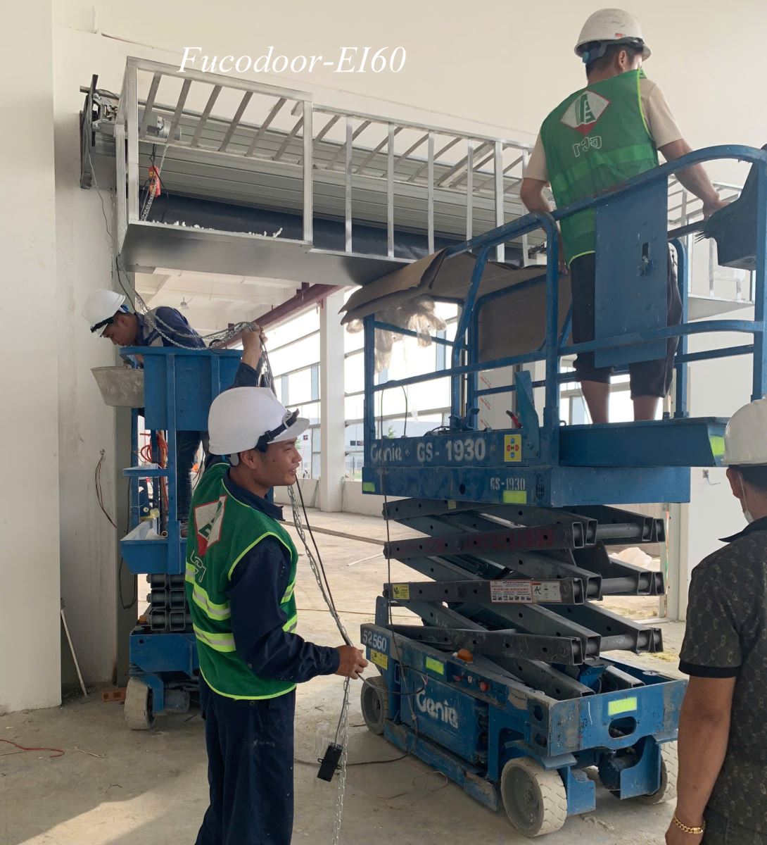 cửa cuốn ngăn cháy EI45, cửa cuốn ngăn cháy EI60, cửa cuốn ngăn cháy EI70