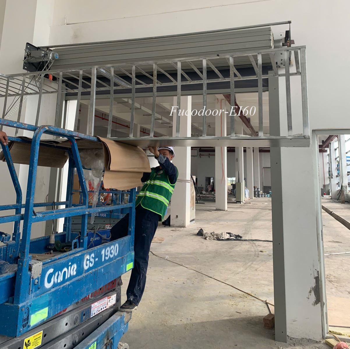 cửa cuốn ngăn cháy EI45, cửa cuốn ngăn cháy EI60, cửa cuốn ngăn cháy EI70