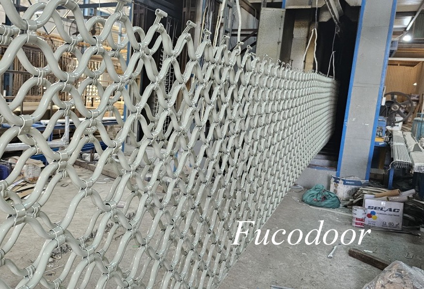 Báo giá cửa cuốn mắc võng