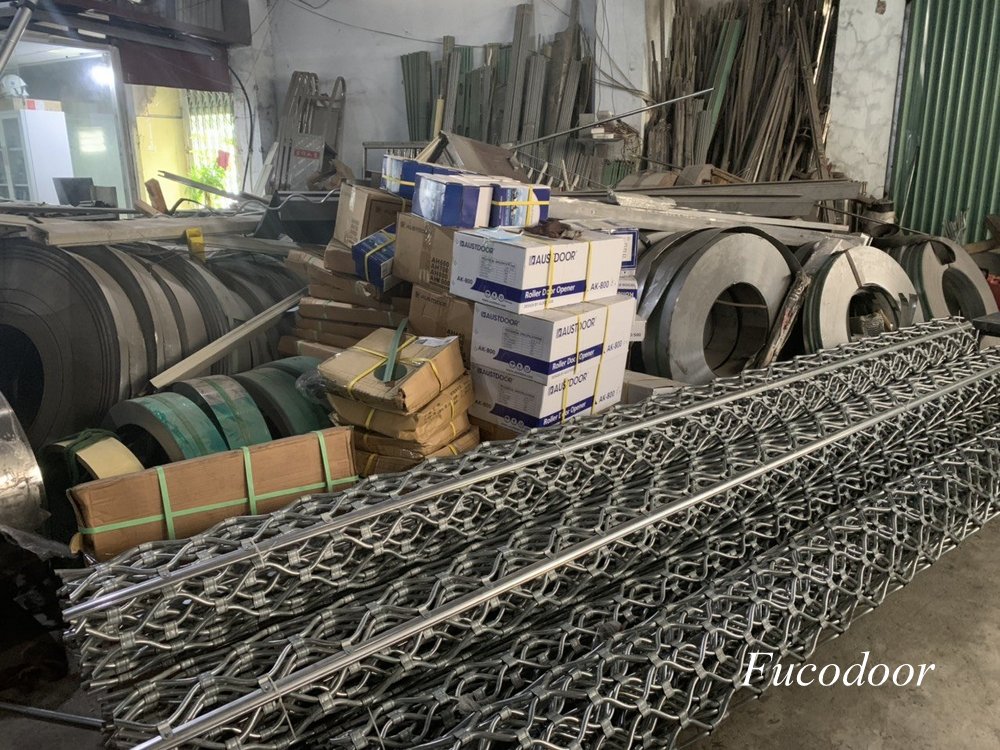Báo giá cửa cuốn Mắt Võng, Cửa cuốn mắc võng