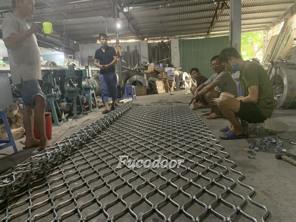 Cửa cuốn Mắt Võng tại Hải Dương