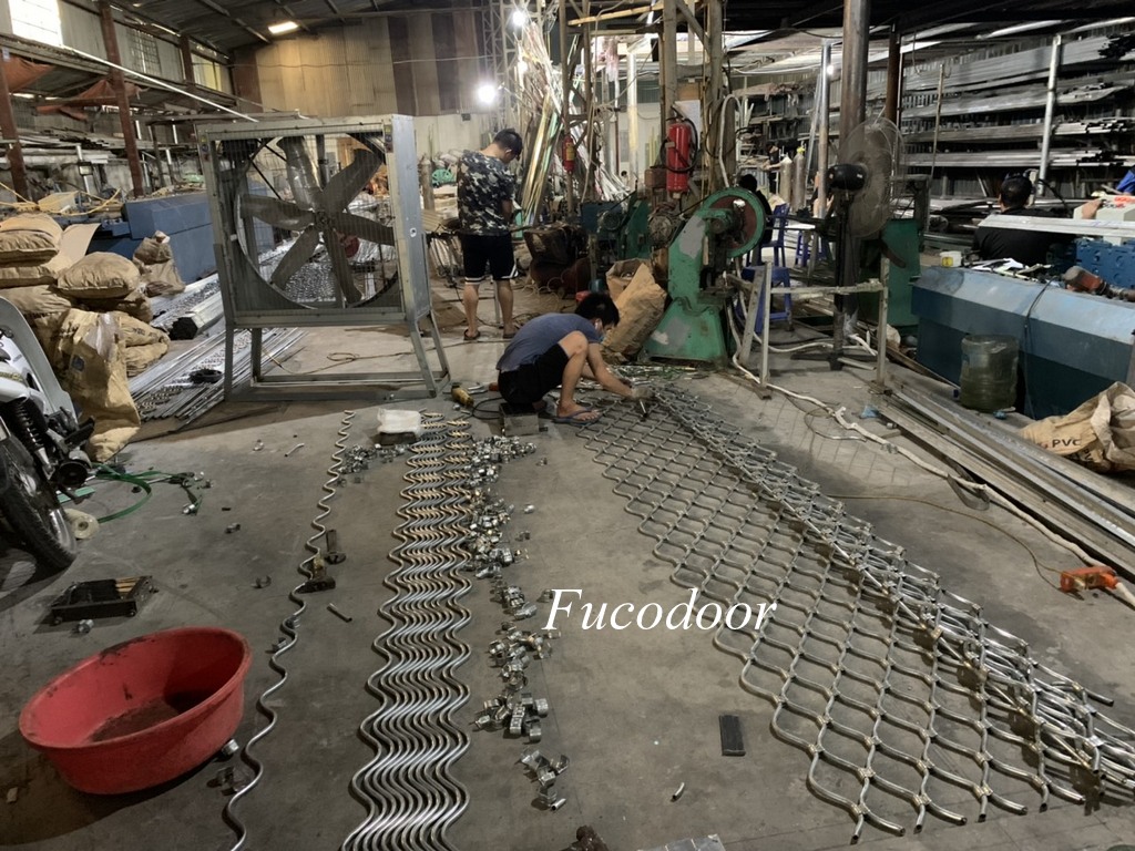 Cửa cuốn Mắt Võng tại Hà Nam, Báo giá cửa cuốn mắc võng