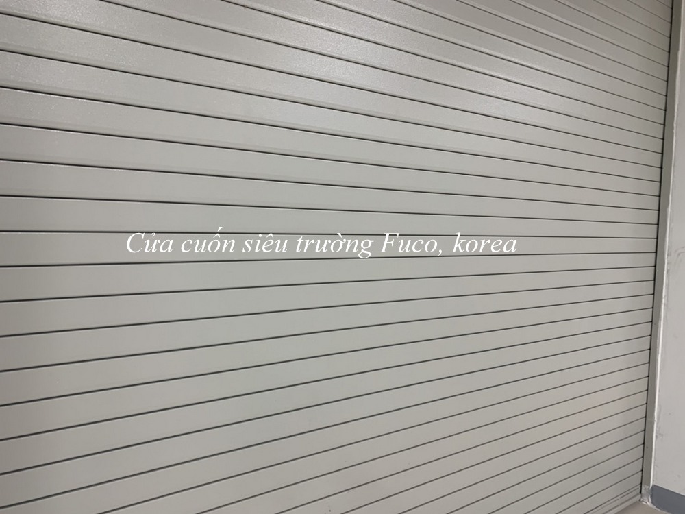Cửa cuốn nhà công nghiệp FC85 và ST85