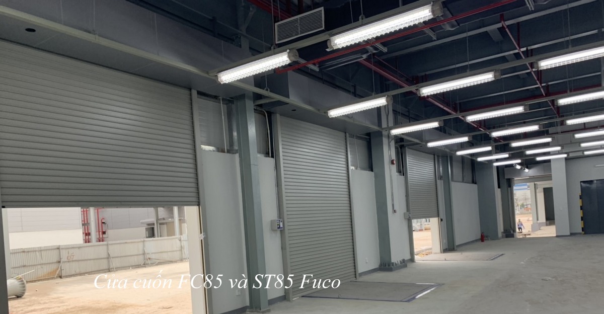 Báo giá cửa cuốn nhà xưởng, Cửa cuốn siêu trường tại Vĩnh Phúc
