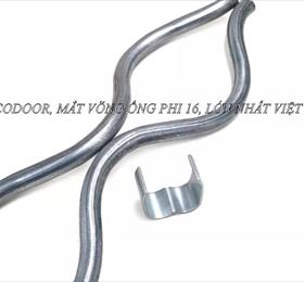 Cửa cuốn mắt võng sơn tĩnh điện ống phi 15.9mm